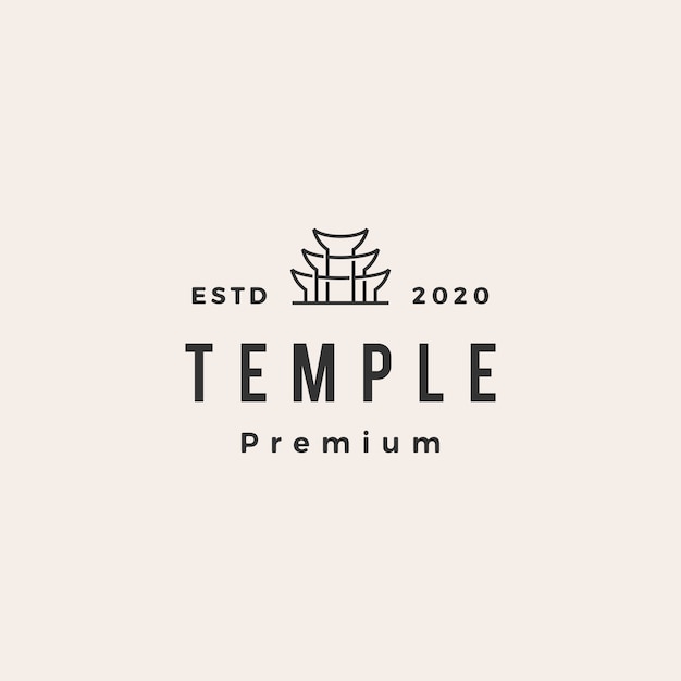 Download Free Temple Vintage Logo Icon Illustration Premium Vector Use our free logo maker to create a logo and build your brand. Put your logo on business cards, promotional products, or your website for brand visibility.