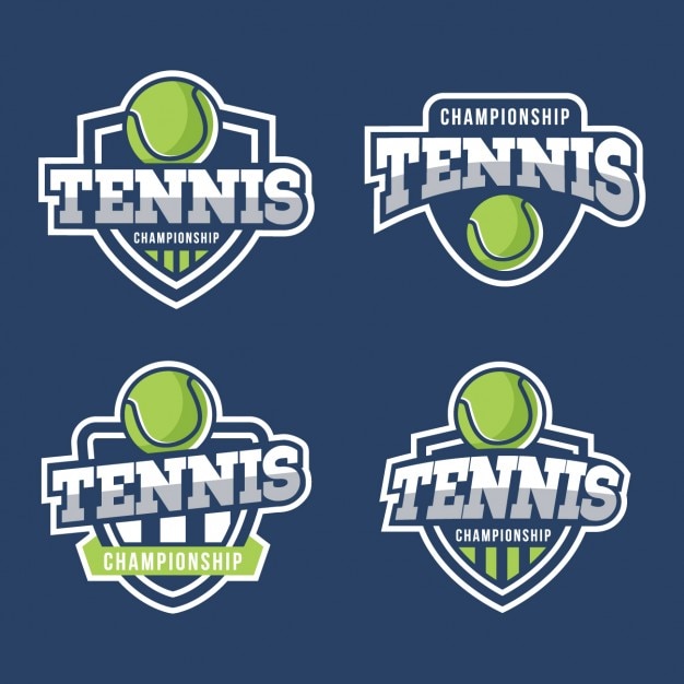 Tennis badges collection
