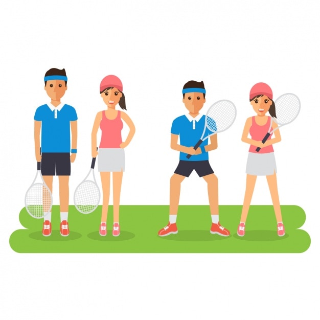 Tennis players design