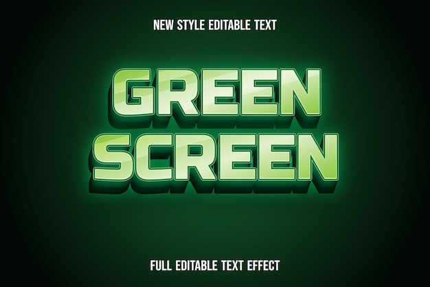 black screen with green text