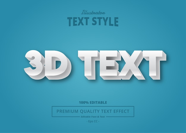 Premium Vector | Text effect