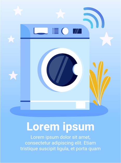 Download Free Text Mobile Oriented Banner Offering Smart Washer Premium Vector Use our free logo maker to create a logo and build your brand. Put your logo on business cards, promotional products, or your website for brand visibility.