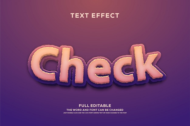 Download Text style editable font effect | Premium Vector