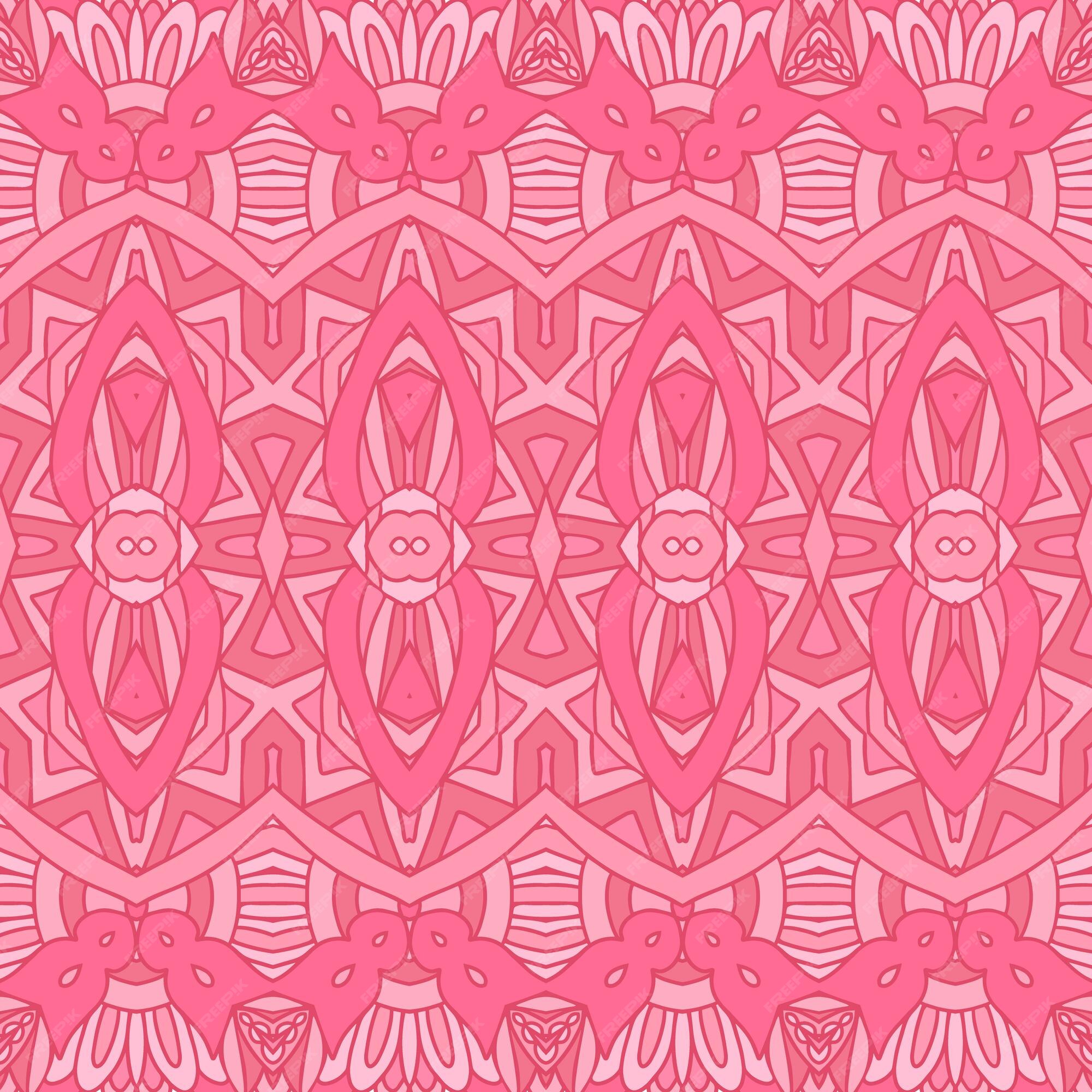 Premium Vector | Texture seamless pattern arabesque ornaments flowers ...