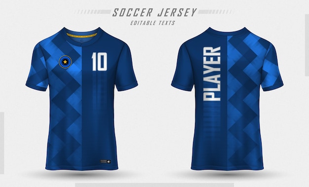 Texture for soccer football jersey Free Vector