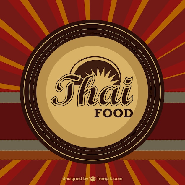 Thai food logo