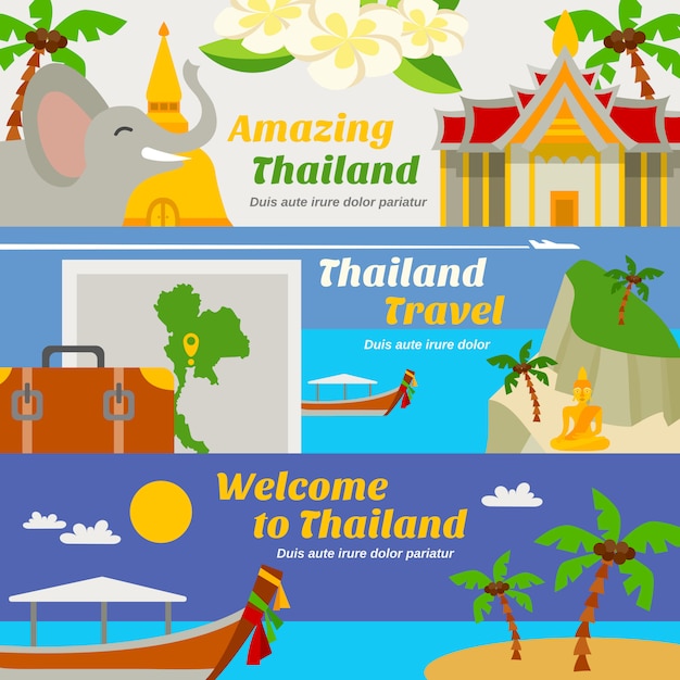 thailand travel banner