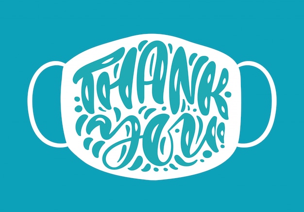 Download Free Thank You Nurses Lettering Text On White Mask Background Use our free logo maker to create a logo and build your brand. Put your logo on business cards, promotional products, or your website for brand visibility.