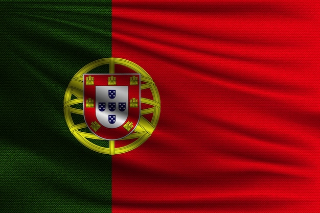 ポルトガルの国旗 プレミアムベクター