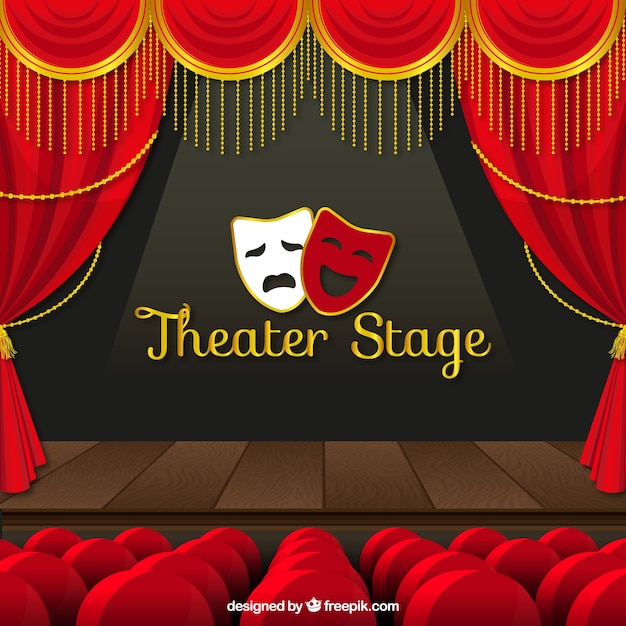 Theater Stage Background