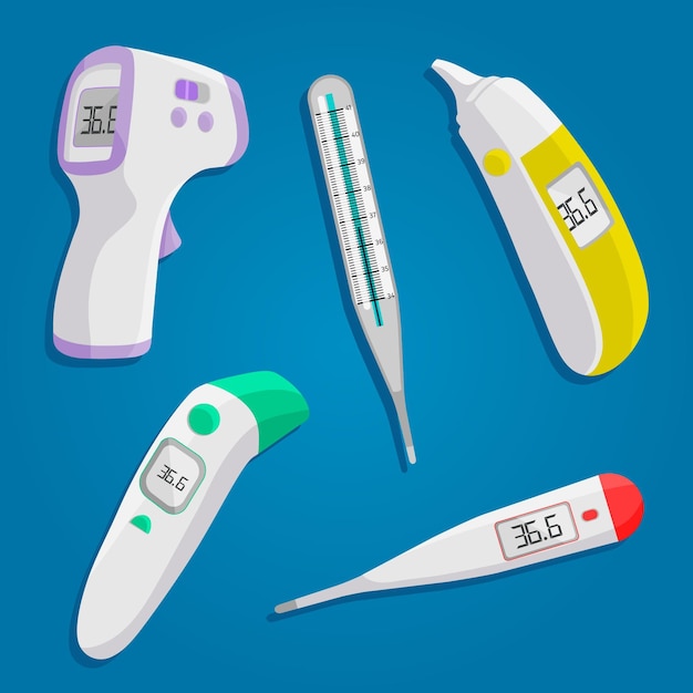 types of medical thermometers