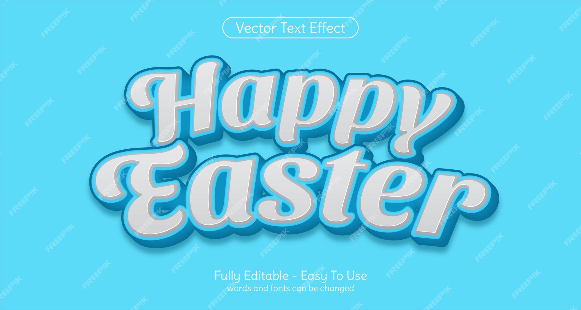 Premium Vector | Three dimension text natural editable style effect ...