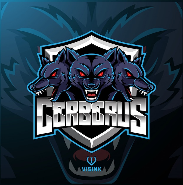 Download Free Three Headed Cerberus Mascot Logo Premium Vector Use our free logo maker to create a logo and build your brand. Put your logo on business cards, promotional products, or your website for brand visibility.