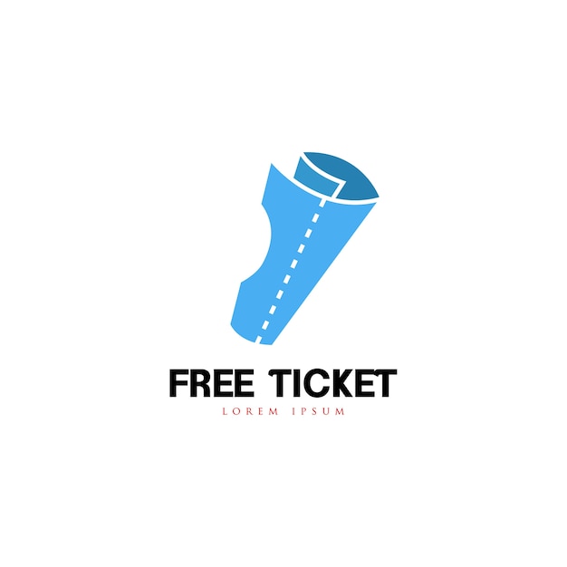 Download Free Ticket Logo Premium Vector Use our free logo maker to create a logo and build your brand. Put your logo on business cards, promotional products, or your website for brand visibility.