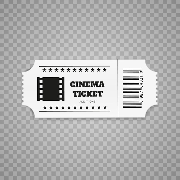 Premium Vector Tickets isolated on white background
