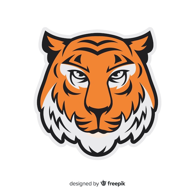 Download Tiger face Vector | Free Download