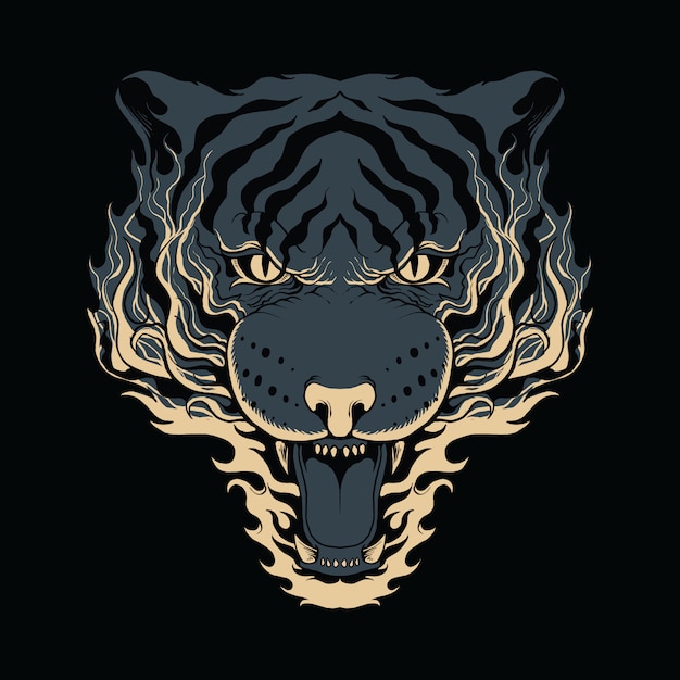 Download Free Tiger Fire Illustration Bitmap Art Premium Vector Use our free logo maker to create a logo and build your brand. Put your logo on business cards, promotional products, or your website for brand visibility.
