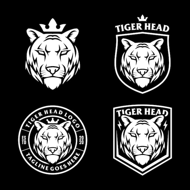 Download Free Tiger Head Logo Template Premium Vector Use our free logo maker to create a logo and build your brand. Put your logo on business cards, promotional products, or your website for brand visibility.
