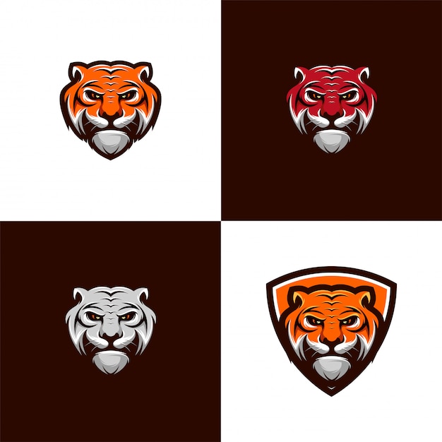 Download Free Tiger Head Logo Premium Vector Use our free logo maker to create a logo and build your brand. Put your logo on business cards, promotional products, or your website for brand visibility.