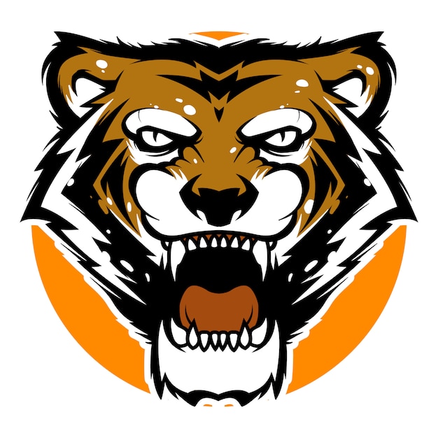 Download Free Tiger Head Mascot Sport Logo Template Premium Vector Use our free logo maker to create a logo and build your brand. Put your logo on business cards, promotional products, or your website for brand visibility.