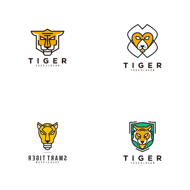 Download Free Tiger Logo Design Premium Vector Use our free logo maker to create a logo and build your brand. Put your logo on business cards, promotional products, or your website for brand visibility.