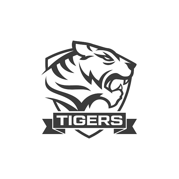 Tiger logo vectors Vector | Premium Download