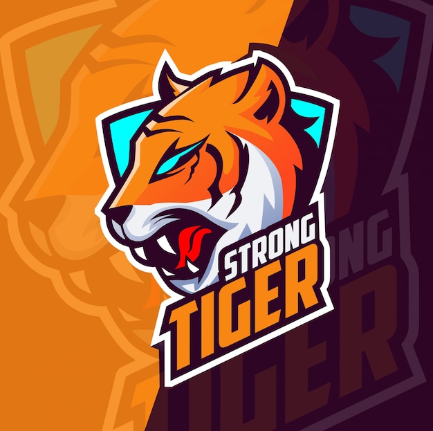Download Free Tiger Mascot Esport Logo Design Premium Vector Use our free logo maker to create a logo and build your brand. Put your logo on business cards, promotional products, or your website for brand visibility.