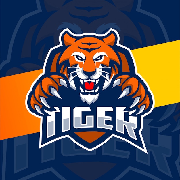 Download Free Tiger Mascot Esport Logo Design Premium Vector Use our free logo maker to create a logo and build your brand. Put your logo on business cards, promotional products, or your website for brand visibility.