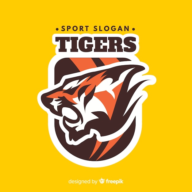 Download Free Download This Free Vector Tiger Sport Logo Use our free logo maker to create a logo and build your brand. Put your logo on business cards, promotional products, or your website for brand visibility.