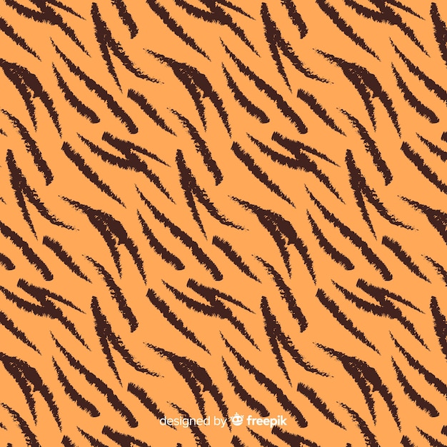 Free Vector | Tiger stripes background