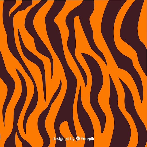 Tiger stripes pattern Vector | Free Download