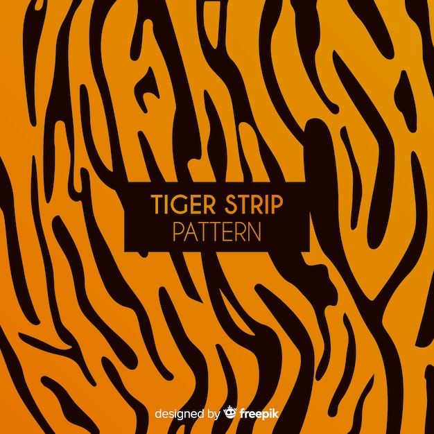 Free Vector | Tiger stripes pattern