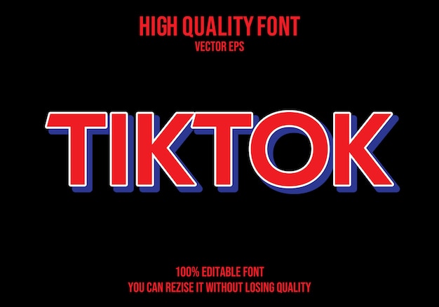 premium-vector-tiktok-editable-text-effect