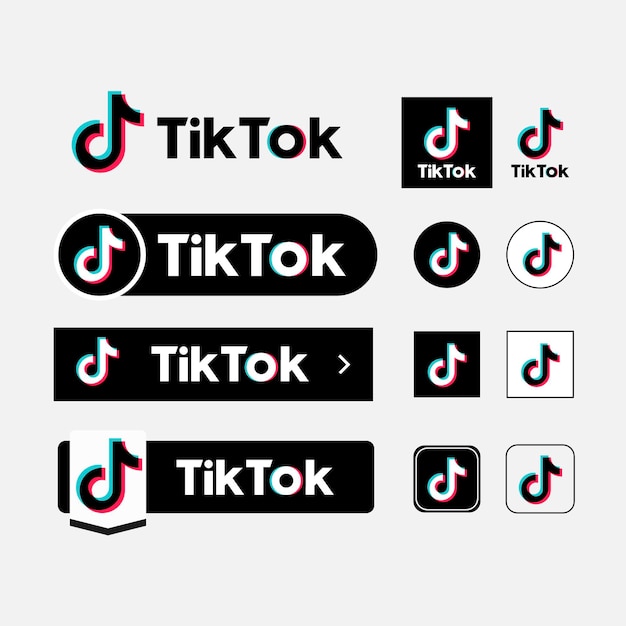 Download Free Image Freepik Com Free Vector Tiktok Logo Colle Use our free logo maker to create a logo and build your brand. Put your logo on business cards, promotional products, or your website for brand visibility.