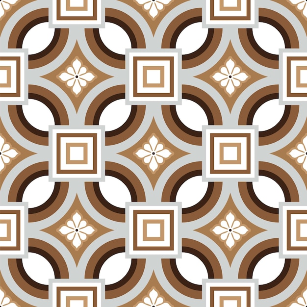 Premium Vector | Tile pattern design