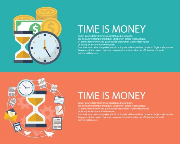Download Time is money Vector | Free Download