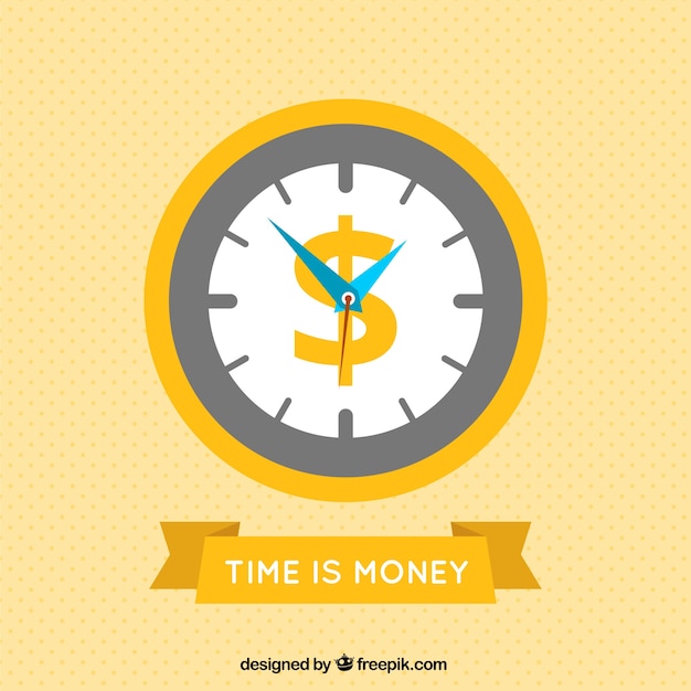Time is money Vector Premium Download