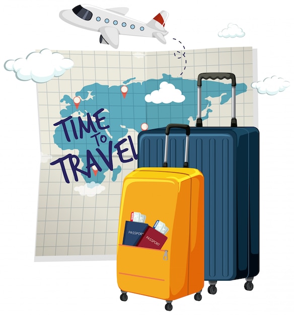 Time to travel icon | Premium Vector