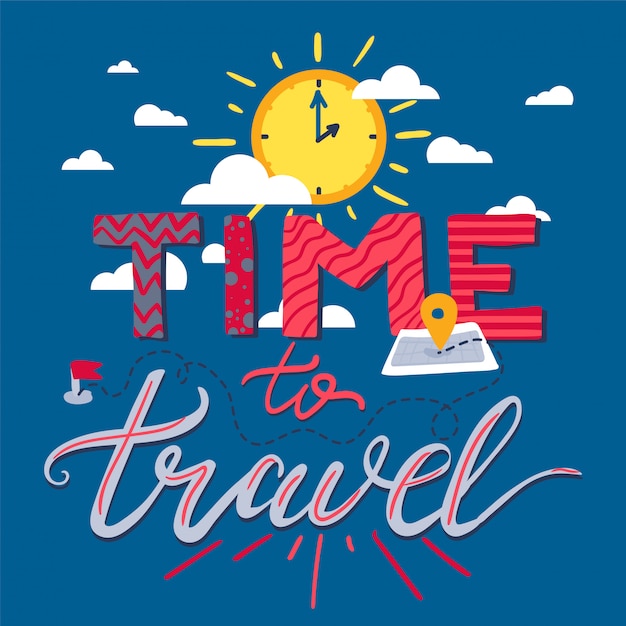 time travel vector free download