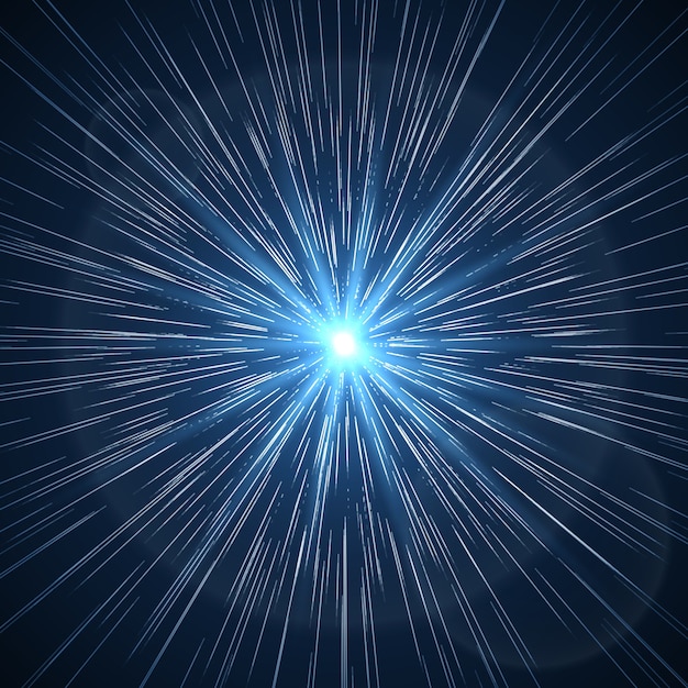 Free Vector Time Warp Supernova Starburst Ray Flare Light Star Space Burst