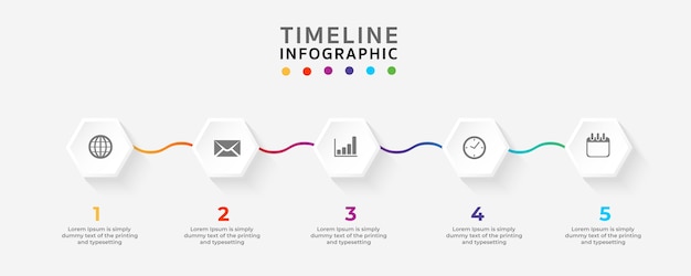 download timeline template illustrator