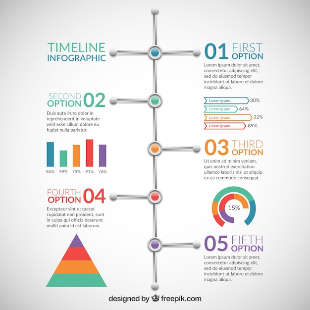 Modern Timeline Infographic