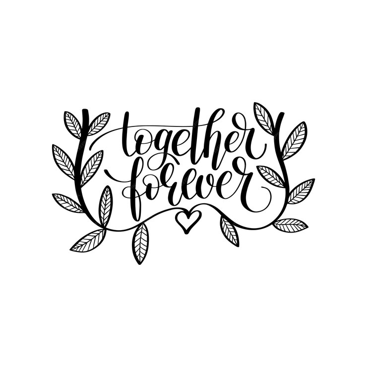 premium-vector-together-forever-hand-written-lettering-love-and