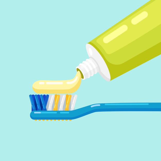 toothbrush & toothpaste