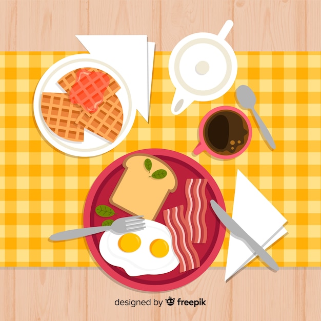 Breakfast Table Vectors, Photos and PSD files | Free Download