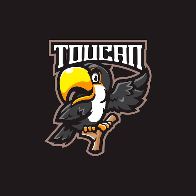 Premium Vector Toucan Mascot Logo Design Vector With Modern