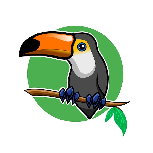 Premium Vector | Toucan toco bird , mascot vector illustration