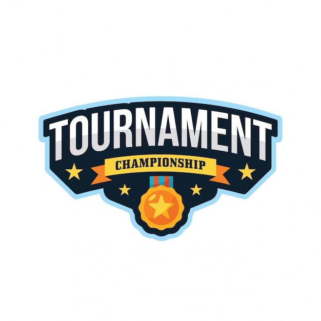 Premium Vector | Tournament sports league logo emblem