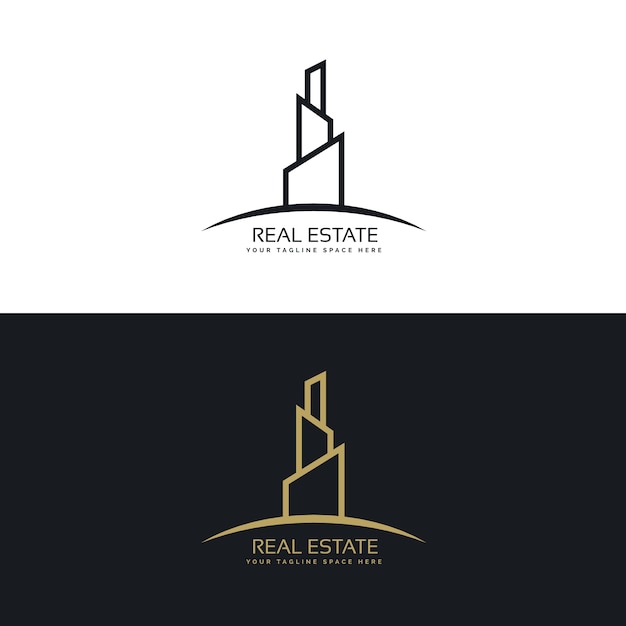 Download Free Freepik Tower Real Estate Logo Vector For Free Use our free logo maker to create a logo and build your brand. Put your logo on business cards, promotional products, or your website for brand visibility.