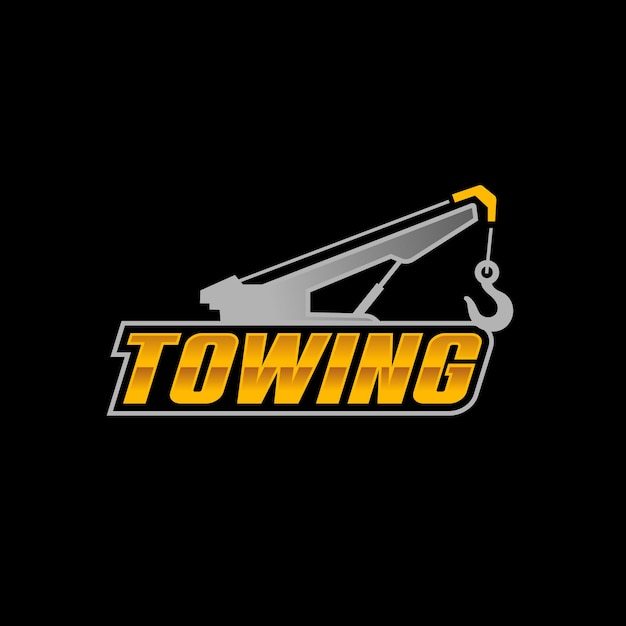 Premium Vector Towing logo template